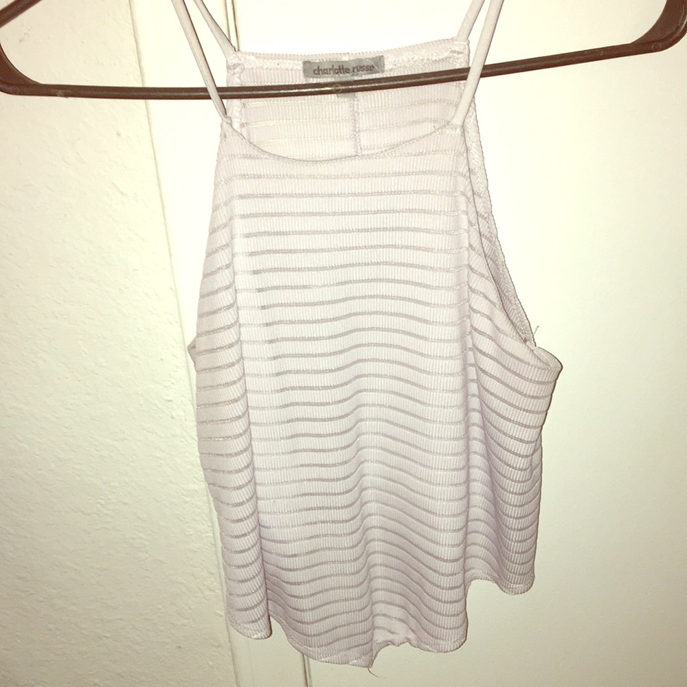 White Crop Top